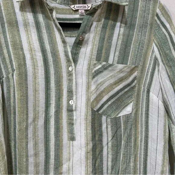 Nanette lepore striped tunic Small - Picture 3 of 8